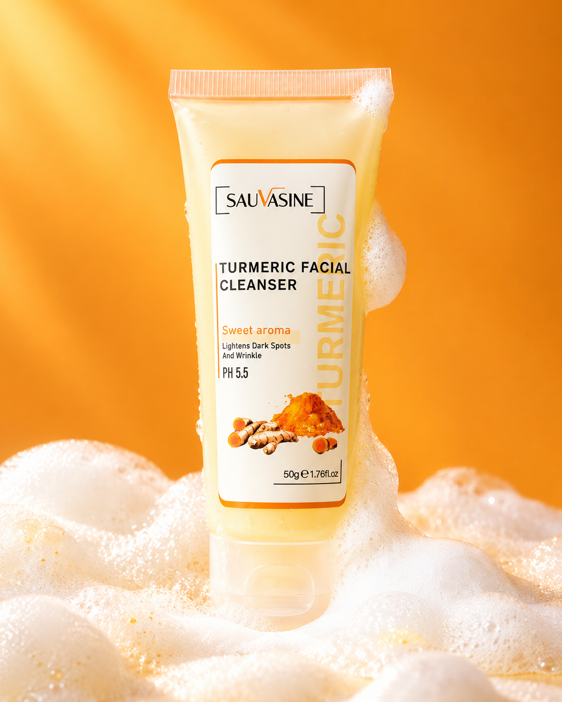 Turmeric Foaming Face Cleanser